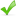 checkmark